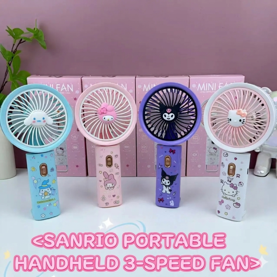 🌸 Anime Portable Handheld Fan 🌸