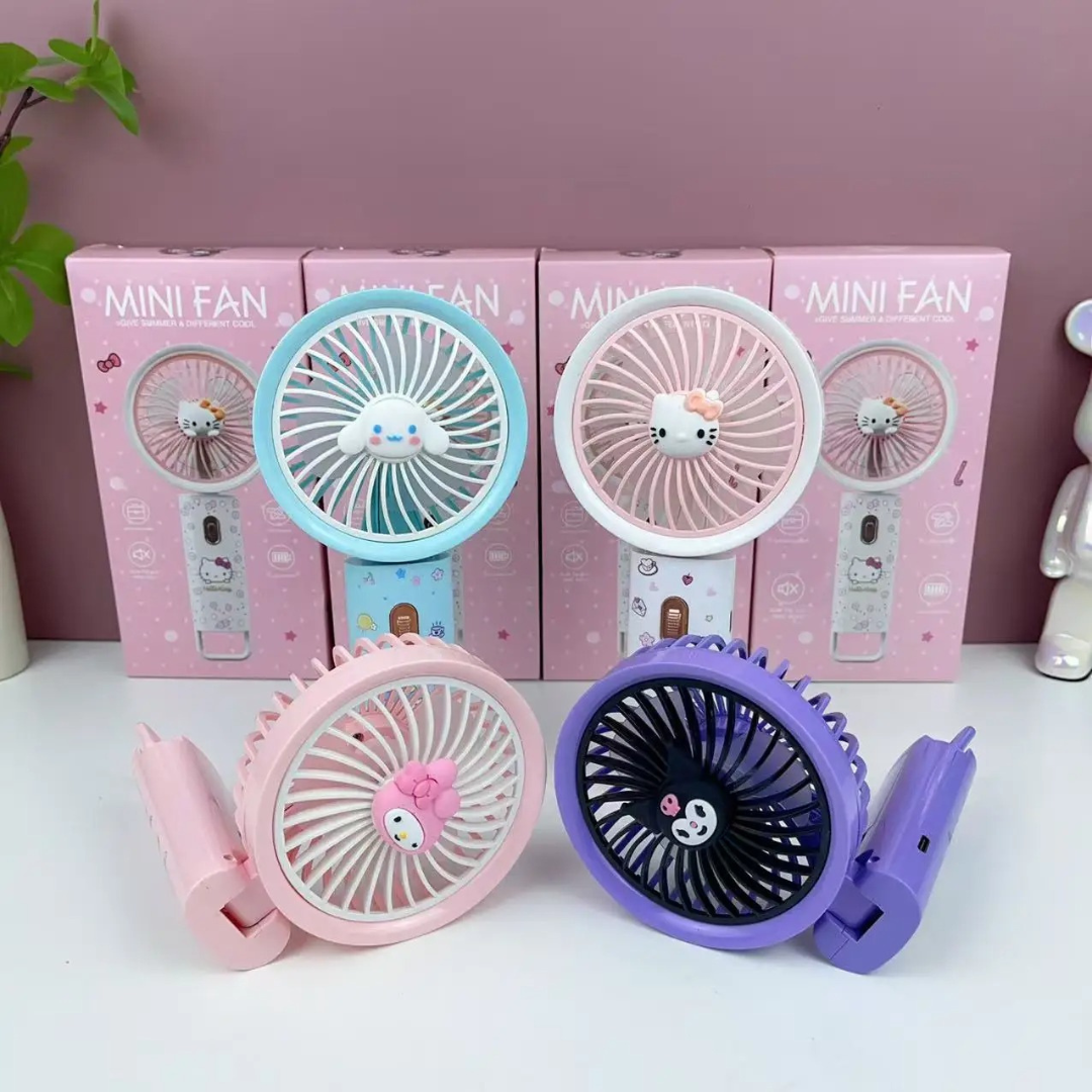 🌸 Anime Portable Handheld Fan 🌸