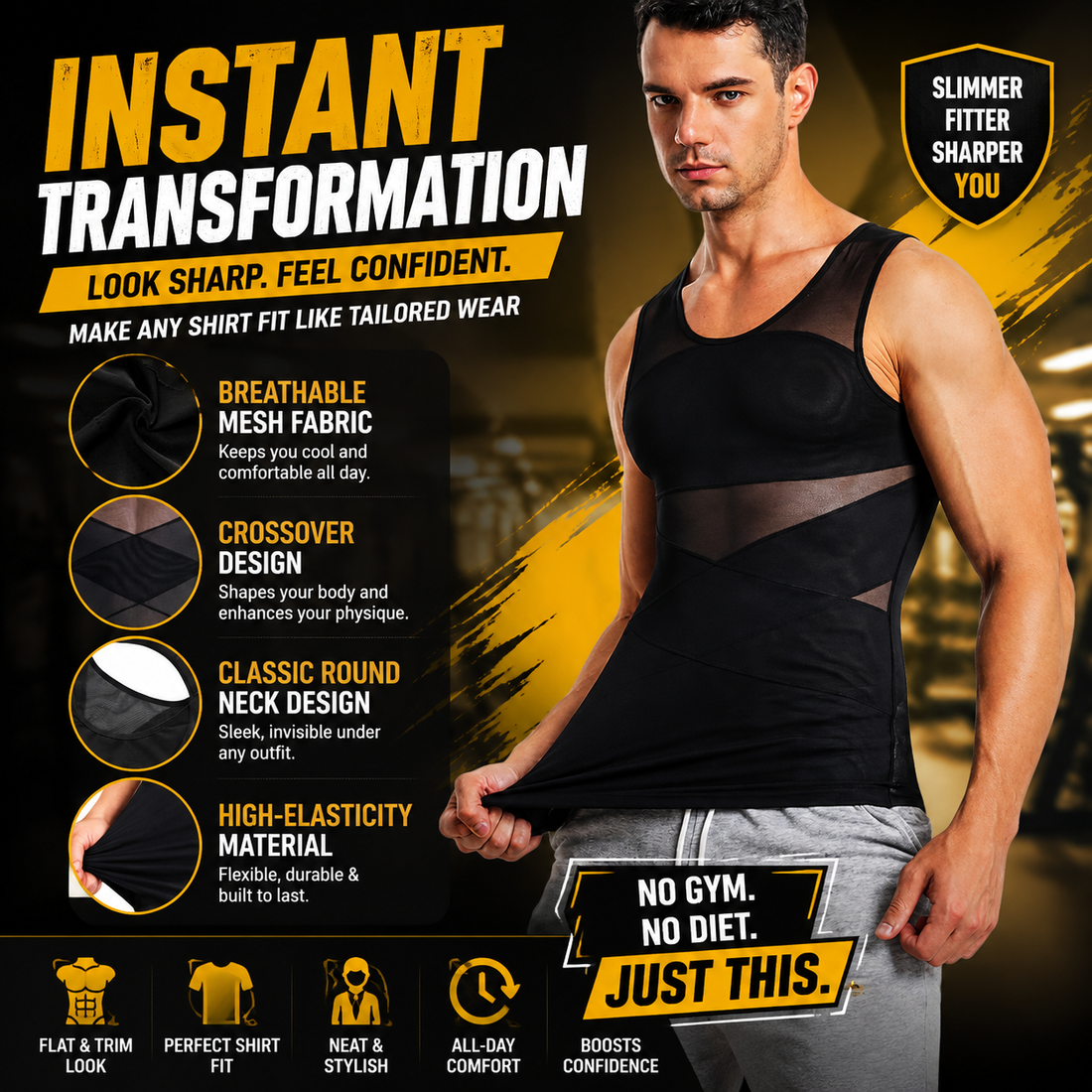 Shapewear Vest for Men
